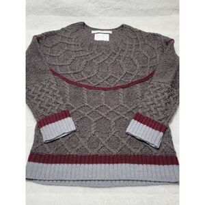 White Mountaineering 100% Wool Knit Sweater Woolen Pullover Men's Size 2 (M)